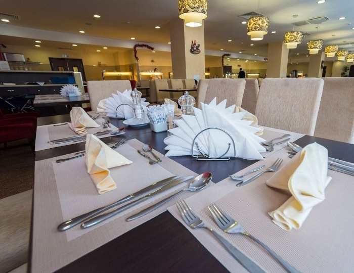 Главный обеденный зал «Панорама» - Санаторий «Плаза» Железноводск